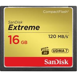 Sandisk Extreme CompactFlash 16Gb 120Mb/s.