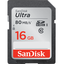 SanDisk 16 Gb 80Mb/s SDHC Ultra