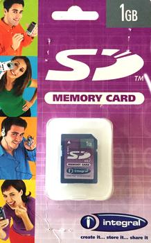 Integral 1GB SD Kort