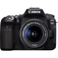 Canon 90D m/18-55mm IS STM