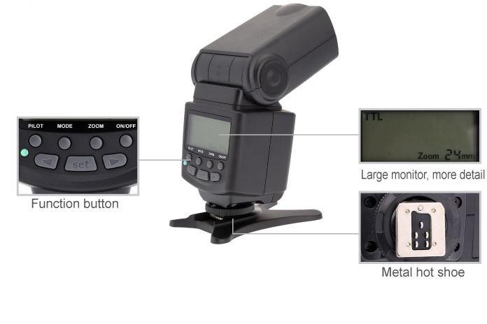 Meike MK-430 TTL Speedlite Flash  Nikon