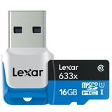 LEXAR 16GB 633X SDMHC UHS-I W/ RDR CL 10