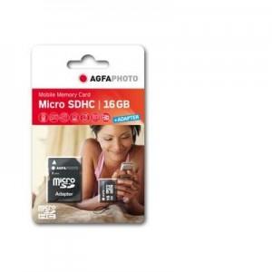AGFA SD-MICRO 16GB M/ADAPTER CLASS 10