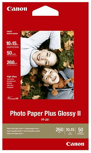 Canon Papir PIXMA PP-201 Plus II 10X15 (50 Stk)