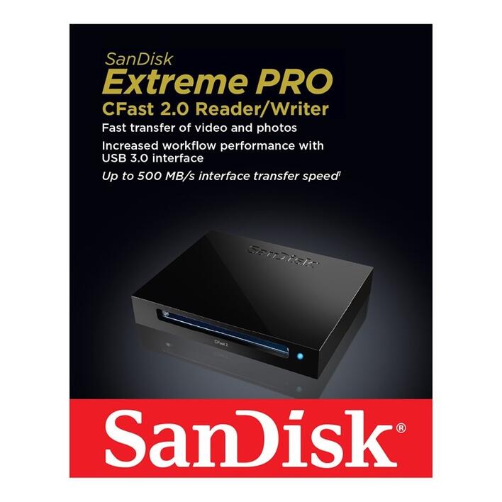 SANDISK Kortlæser USB 3.0 Extreme Pro Cfast 2.0