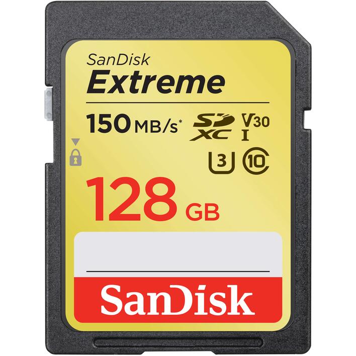 Sandisk Extreme SDXC 128gb 150mb/s