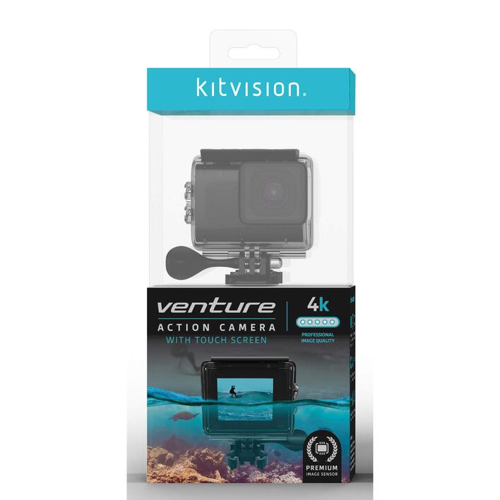 KITVISION Action Kamera Venture 4K WiFi
