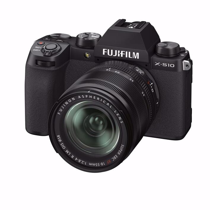 Fujifilm X-S10 m/ XF 18-55mm sort
