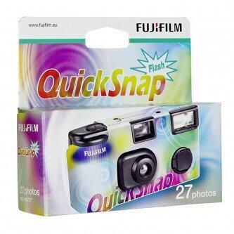 Fujifilm QuickSnap Flash 27 billeder engangskamera