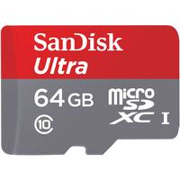 SanDisk 64Gb 80 Mb/s MicroSDXC Ultra