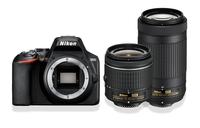Nikon D3500 m/18-55mm AF-P + 70-300mm AF-P DX
