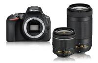 Nikon D5600 m/18-55mm VR + AF-P 70-300mm VR