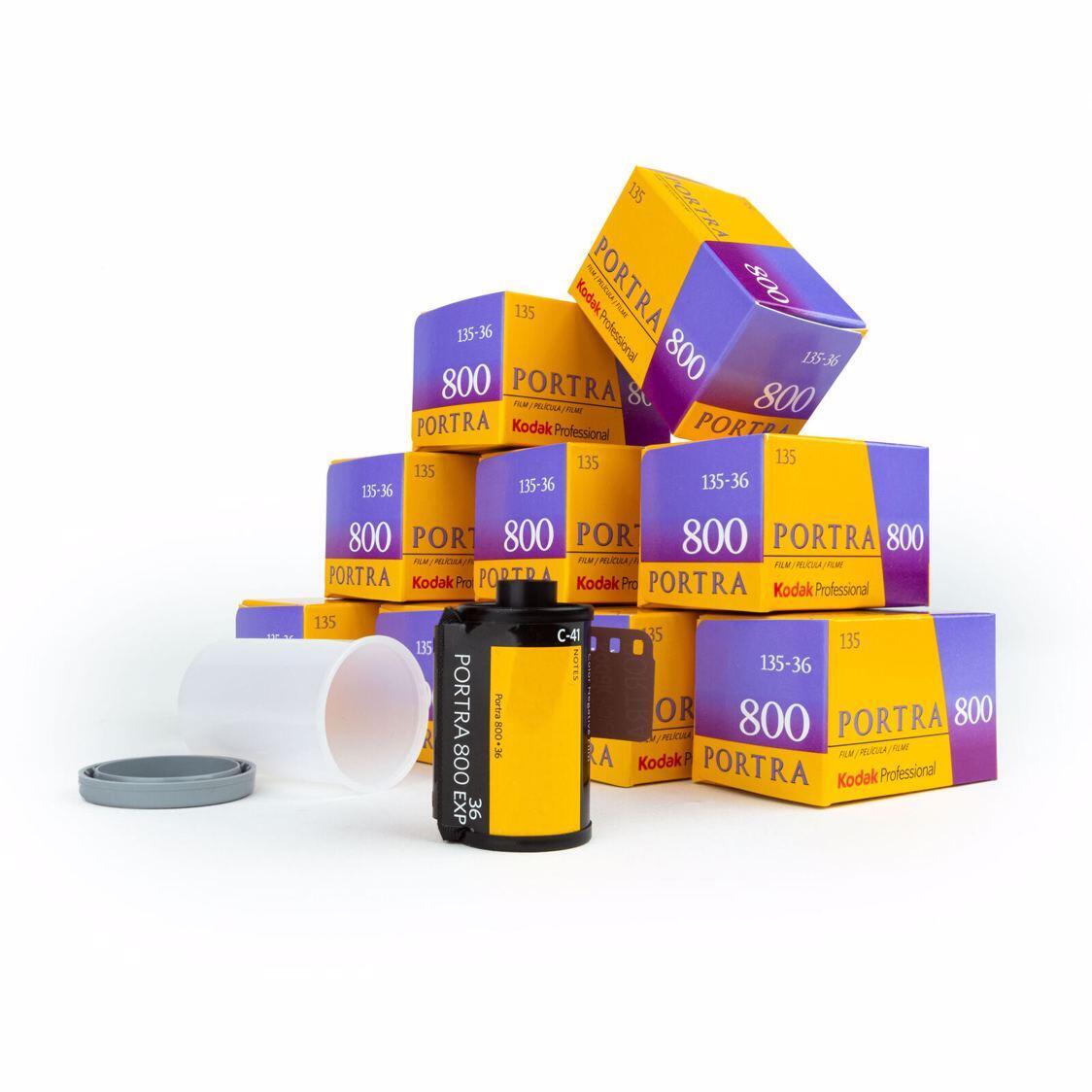 Kodak Professional Portra 800 Pellicola a colori 35mm Film 36 Pose